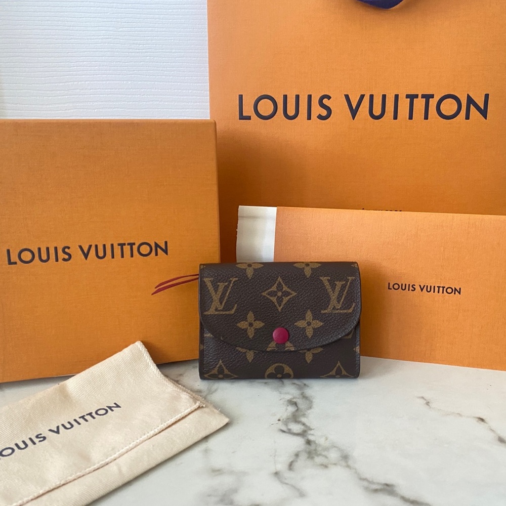 LOUIS VUITTON Monogram Rosalie Coin Purse